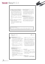 Preview for 7 page of Beurer EasyFit 2.0 User Manual