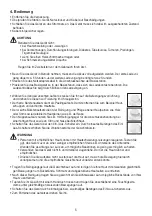 Preview for 5 page of Beurer ELLE FCE 60 Instructions For Use Manual