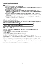 Preview for 6 page of Beurer ELLE FCE 60 Instructions For Use Manual