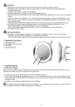 Предварительный просмотр 3 страницы Beurer ELLE FCE 79 Instructions For Use Manual