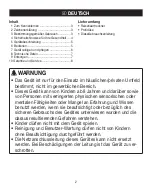 Preview for 2 page of Beurer Elle HDE 15 Instructions For Use Manual