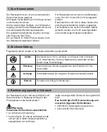 Preview for 3 page of Beurer Elle HDE 15 Instructions For Use Manual