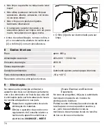 Предварительный просмотр 74 страницы Beurer ELLE HDE 30 Operating Instructions Manual