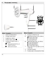 Предварительный просмотр 78 страницы Beurer ELLE HDE 30 Operating Instructions Manual