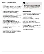 Preview for 29 page of Beurer Elle HSE 30 Operating Instructions Manual