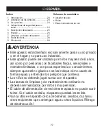 Preview for 22 page of Beurer ELLE HSE 40 Instructions For Use Manual