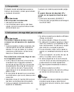 Preview for 24 page of Beurer ELLE HSE 40 Instructions For Use Manual