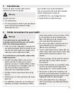 Preview for 11 page of Beurer ELLE HTE 40 Operating Instructions Manual