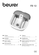 Preview for 1 page of Beurer FB 12 Instructions For Use Manual