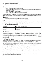 Preview for 14 page of Beurer FB 12 Instructions For Use Manual