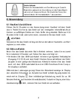 Preview for 8 page of Beurer FC 40 Instructions For Use Manual