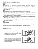 Preview for 9 page of Beurer FC 40 Instructions For Use Manual