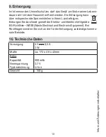 Preview for 13 page of Beurer FC 40 Instructions For Use Manual