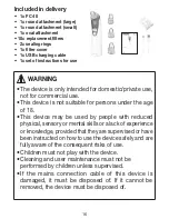 Preview for 16 page of Beurer FC 40 Instructions For Use Manual