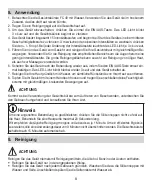 Preview for 8 page of Beurer FC 49 Instructions For Use Manual