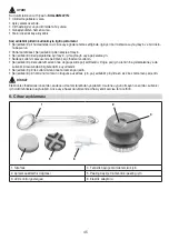 Предварительный просмотр 45 страницы Beurer FC 55 Instructions For Use Manual