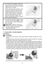 Preview for 72 page of Beurer FM 200 Instructions For Use Manual