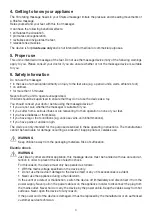 Preview for 4 page of Beurer FM 60 Instructions For Use Manual