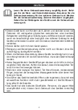 Preview for 4 page of Beurer FM 70 Instructions For Use Manual