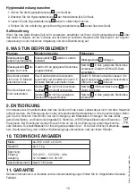 Preview for 10 page of Beurer FM 70 Instructions For Use Manual