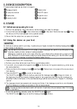 Preview for 15 page of Beurer FM 70 Instructions For Use Manual