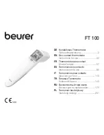 Preview for 1 page of Beurer FT 100 Instructions For Use Manual