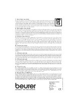 Предварительный просмотр 4 страницы Beurer GS40 Operating Instructions