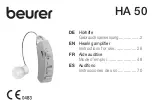 Beurer HA 50 Instructions For Use Manual preview