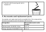 Preview for 58 page of Beurer HA 60 Pair Instructions For Use Manual