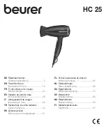 Beurer HC 25 Instructions For Use Manual preview