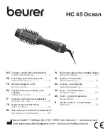 Preview for 1 page of Beurer HC 45 Ocean Instructions For Use Manual