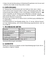 Preview for 11 page of Beurer HC 45 Ocean Instructions For Use Manual