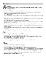 Preview for 14 page of Beurer HC 80 Instructions For Use Manual