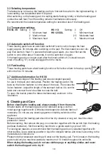 Предварительный просмотр 10 страницы Beurer HK 110 Instructions For Use Manual