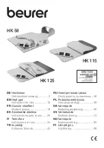Beurer HK 115 Instructions For Use Manual preview