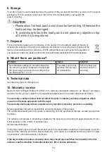 Preview for 16 page of Beurer HK 45 Cosy Instructions For Use Manual