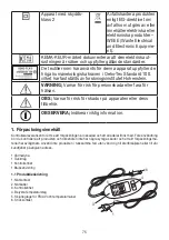 Preview for 75 page of Beurer HK 45 Cosy Instructions For Use Manual