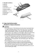 Предварительный просмотр 11 страницы Beurer HK 67 To Go Instructions For Use Manual