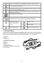 Предварительный просмотр 67 страницы Beurer HK42 Instructions For Use Manual