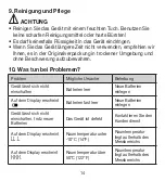 Preview for 14 page of Beurer HM 22 Instructions For Use Manual