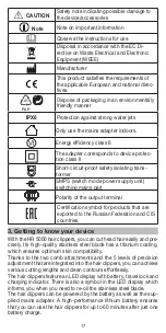 Preview for 17 page of Beurer HR 5000 Instructions For Use Manual