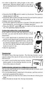 Preview for 23 page of Beurer HR 5000 Instructions For Use Manual