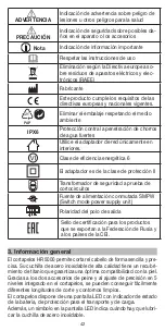 Preview for 42 page of Beurer HR 5000 Instructions For Use Manual