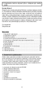 Preview for 91 page of Beurer HR 5000 Instructions For Use Manual