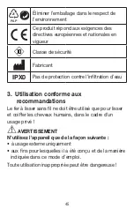 Предварительный просмотр 45 страницы Beurer HS20 Instructions For Use Manual