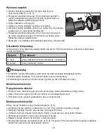 Предварительный просмотр 78 страницы Beurer HT 60 Instructions For Use Manual