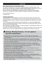 Preview for 4 page of Beurer IH 30 Instructions For Use Manual