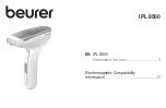 Beurer IPL 8500 Instructions For Use Manual preview