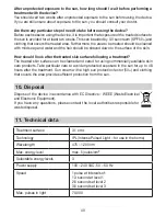 Preview for 40 page of Beurer IPL7000 Instructions For Use Manual