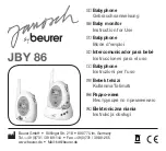 Beurer JBY 86 Instructions For Use Manual предпросмотр